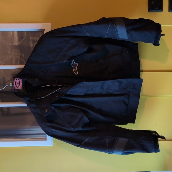 Alpinestars Stella Black motorcycle Jacket - Picture 1 of 7